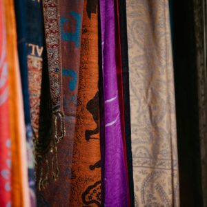 assorted-color textile lot